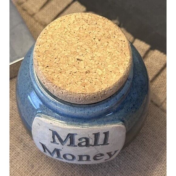 Tumbleweed Pottery Ceramic " Mall Money " Money Jar " BEAUTIFUL COLLECTIBLE " - Picture 2 of 5